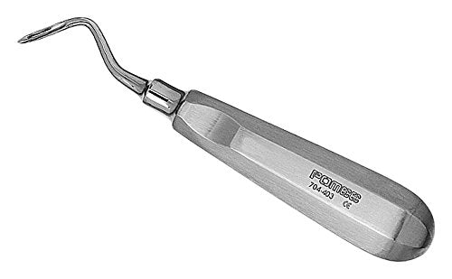 House Brand 704-403 Pomee Apical Dental Elevator #303 with Regular Handle House Brand 704-403 Pomee Apical Dental Elevator #303 with Regular Handle